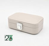 جعبه جواهرات مسافرتی 020 رنگ سفید با در بسته